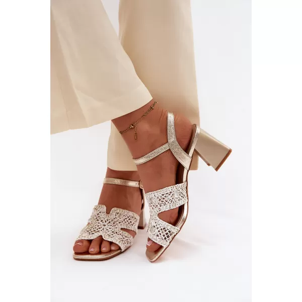  Sandale de dama VINCEZA 20282 AUR 