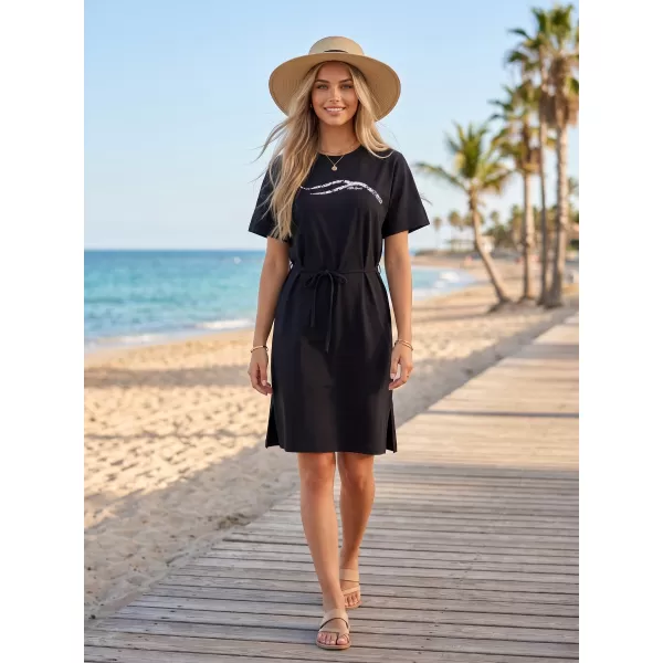  Rochie ALTISPORT ALW001816 ALB-NEGRU 