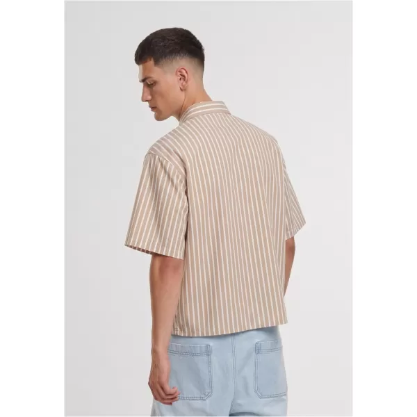  Cămașă pentru bărbați URBAN CLASSICS TB8218-21556 MOCA MARO 