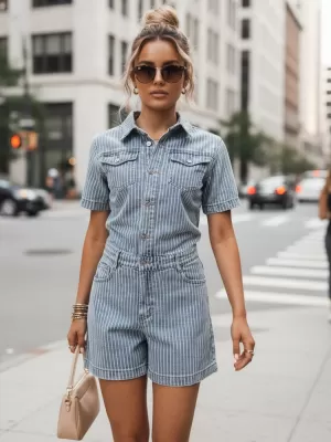 Rochie DSTREET EY2682 ALBASTRU