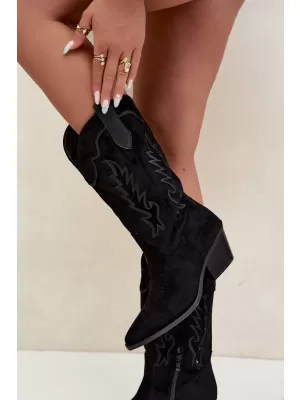 Cizme de dama BOTO 2586A NEGRU