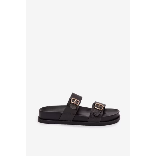  Papuci de damă BOTO LS-873-01 NEGRU 