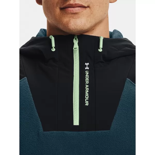  Hanorac pentru bărbați UNDER ARMOUR UA RUSH FLEECE HOODIE 1366177-413 ALBASTRU 