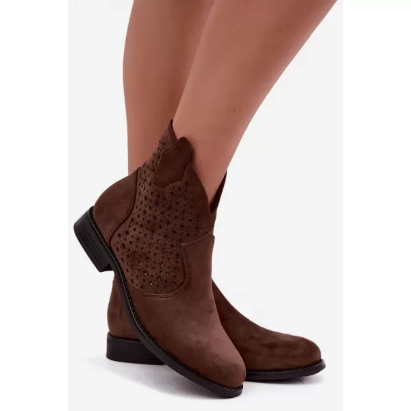  Botine de dama S.BARSKI HY62-8151 MARO 