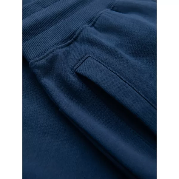 Pantaloni de trening pentru bărbați OMBRE OM-PABS-0305 ALBASTRU MARIN 