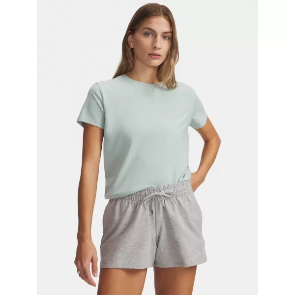  Tricou pentru femei UNDER ARMOUR RIVAL CORE SS 1383648-477 ALBASTRU 