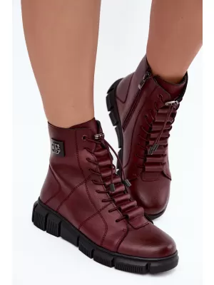 Pantofi de dama BOTO 26BT17-609 BURGUNDIA
