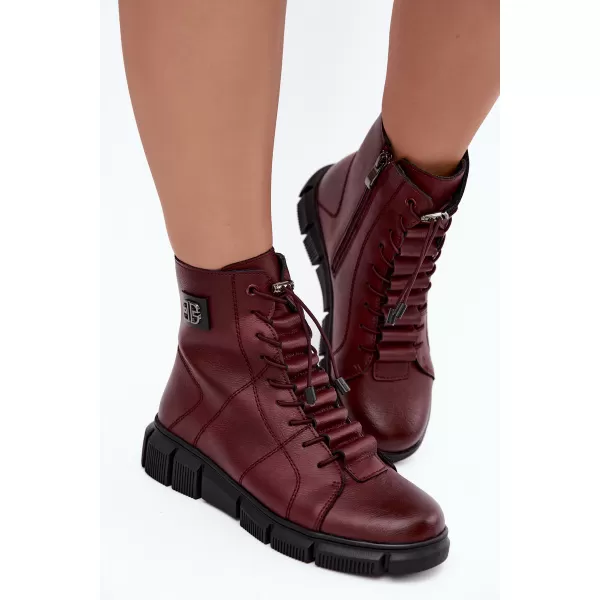  Pantofi de dama BOTO 26BT17-609 BURGUNDIA 