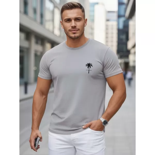  Tricou pentru bărbați DSTREET NX5126R-SL GRI DESCHIS 
