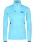 Hanorac pentru femei powerfleece NORDBLANC CRISP NBSFL8338 ALBASTRU DESCHIS