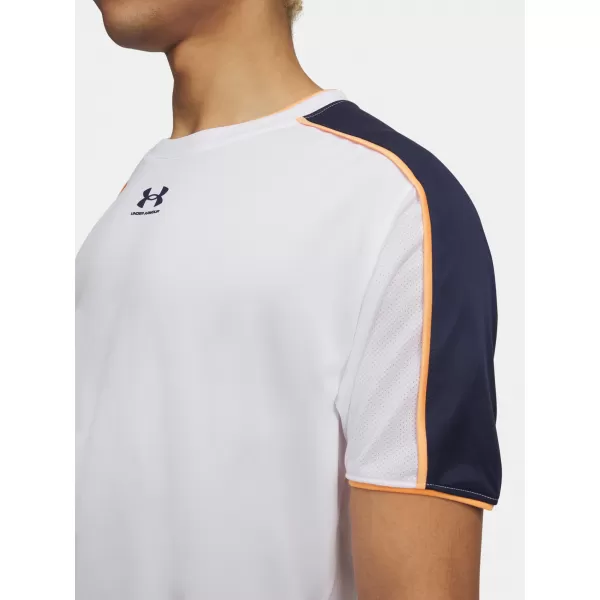  Tricou pentru bărbați UNDER ARMOUR M CHALLENGER TRAIN SS 6009875-100 ALB 