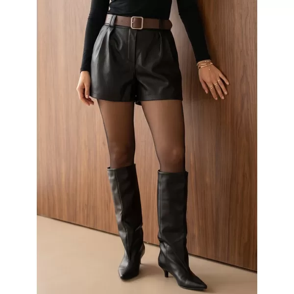  Pantaloni scurți de damă DSTREET SY0616 NEGRU 