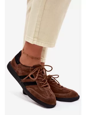 Adidași de damă BOTO GD-XF-164 MARO/NEGRU