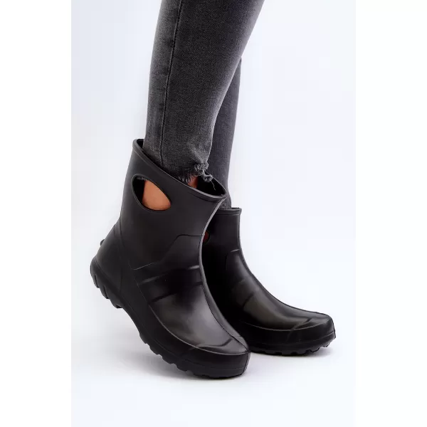  Cizme de cauciuc dama BOTO 752 NEGRU 