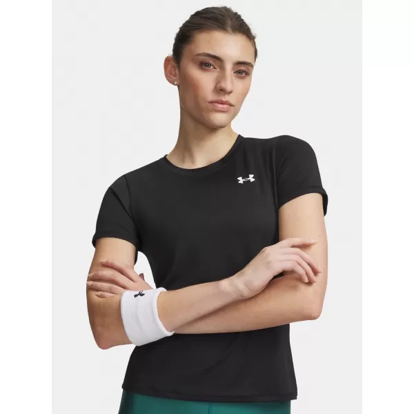  Tricou de damă UNDER ARMOUR TECH MESH SS 6009990-001 NEGRU 