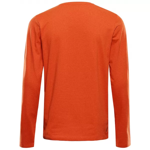  Tricou pentru bărbați cu uscare rapidă ALPINE PRO LOUS TANGO CU MANDARINE 