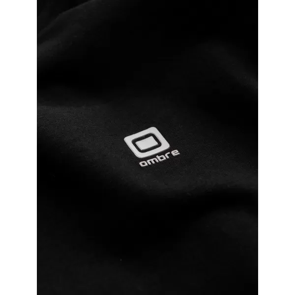  Tricou pentru bărbați OMBRE L175 NEGRU 