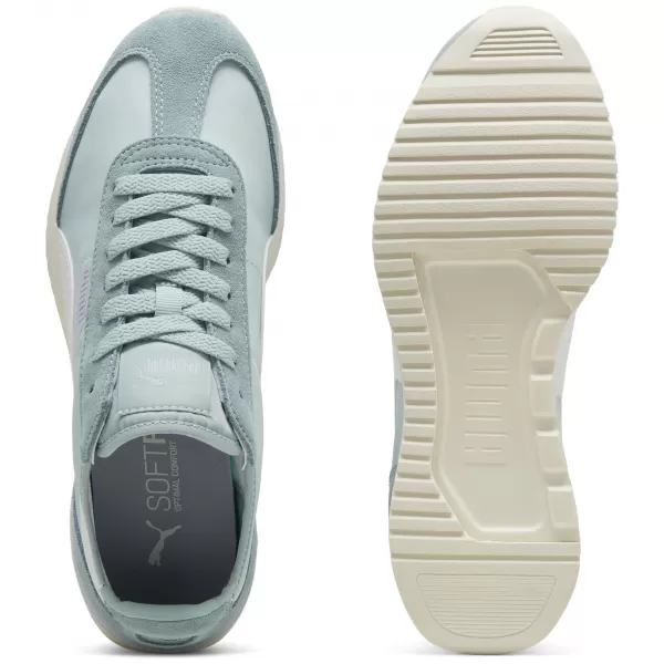  Adidași PUMA R78 WIND NYLON 400694-05 BLUE/ ALBASTRU/ALB PUMA/MENTĂ MODERNĂ 