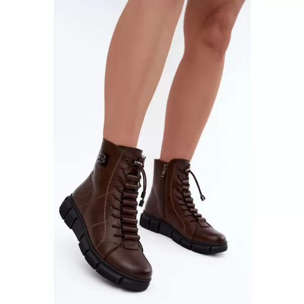  Pantofi de dama BOTO 26BT17-609 CAFEA 