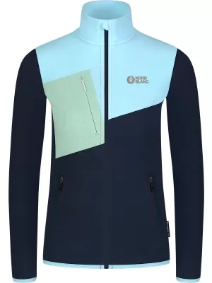 Hanorac ușor de damă din fleece NORDBLANC BEECH NBSFL8375 ALBASTRU