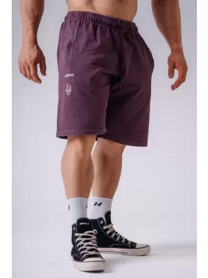 Pantaloni scurți pentru bărbați NEBBIA OLYMPIA 950 CLARET