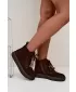 Botine de dama ARTIKER 59C1133 NUANȚE DE MARO ȘI BEJ