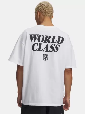 Tricou pentru bărbați UNDER ARMOUR M GFB EARTH HWT SS 6010364-100 ALB