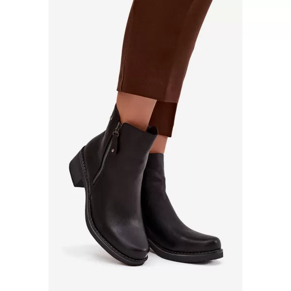 Botine de dama EVENTO 24BT02-7992 NEGRU 