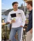 Tricou pentru bărbați ALTISPORT IVAS ALB