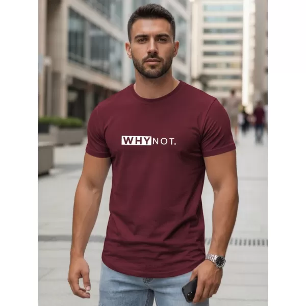  Tricou pentru bărbați DSTREET NX5122R-BU CLARET 