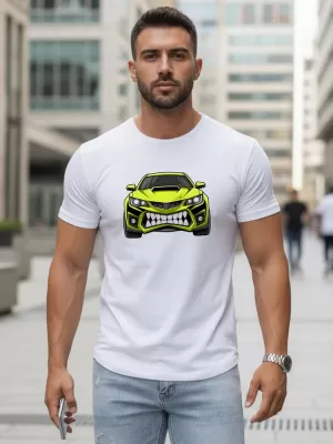 Tricou pentru bărbați DSTREET NX5015R-WH ALB