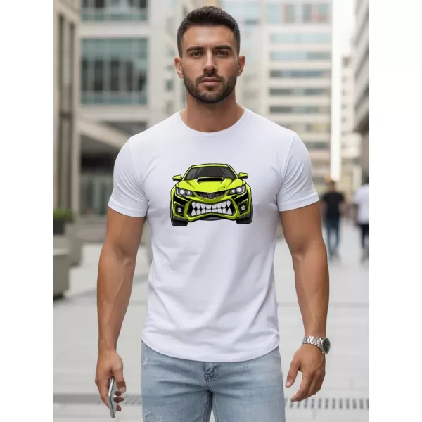  Tricou pentru bărbați DSTREET NX5015R-WH ALB 