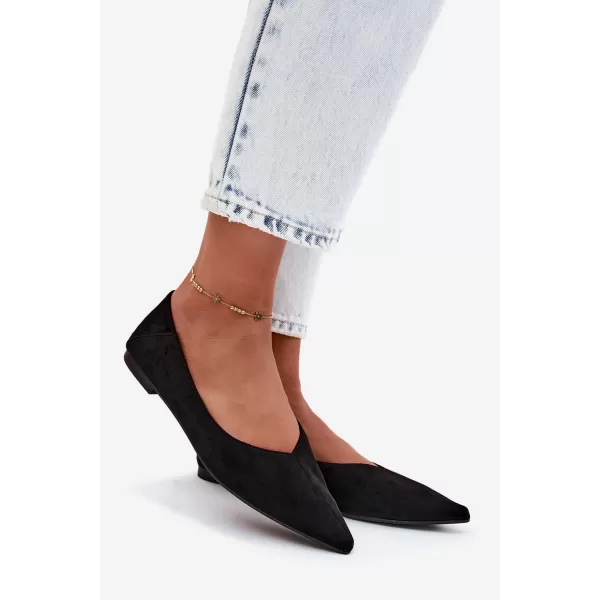  Balerini de dama BOTO JH597 NEGRU 