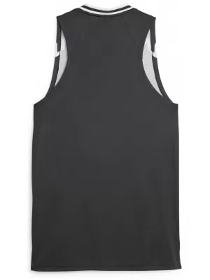 Tricou pentru bărbați PUMA HOOPS TEAM GAME JERSEY 676628-01 PUMA NEGRU