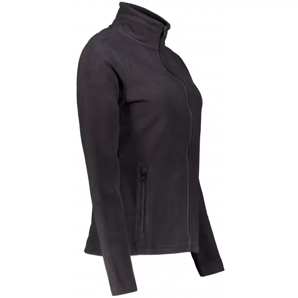  Hanorac de damă din fleece ALTISPORT ALW002852 NEGRU SI ARGINTIU 