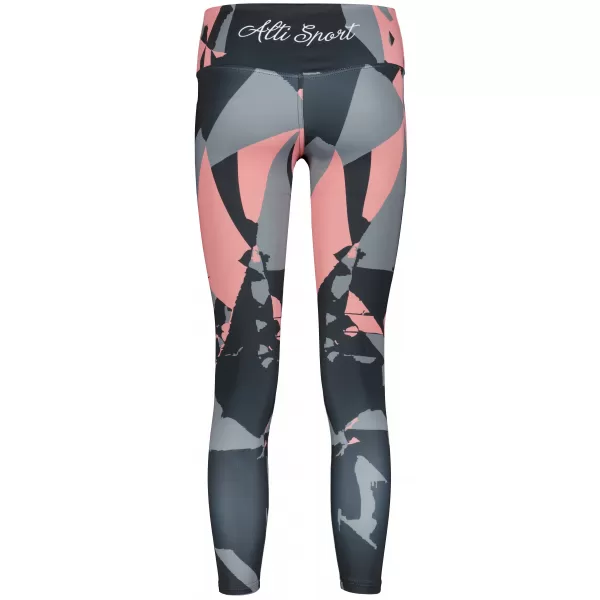  Jambiere lungi premium pentru femei (dimensiuni noi) ALTISPORT VOJ/ALW080LEG05 SOMON NEGRU 