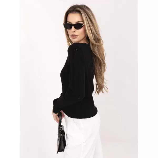  Pulover de dama SUBLEVEL D90186AK90993A NEGRU 