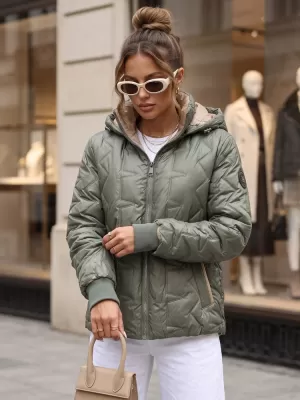 Geaca de dama DSTREET TY5778 VERDE