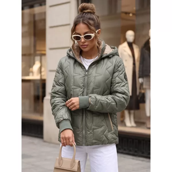  Geaca de dama DSTREET TY5778 VERDE 