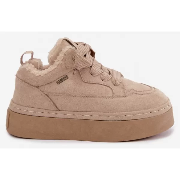  Oameni de zăpadă pentru femei BIG STAR SHOES UU274187 BEJ 