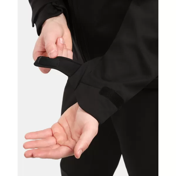  Jachetă softshell pentru bărbați KILPI ONTAVIO-M 1M0112KI NEGRU 