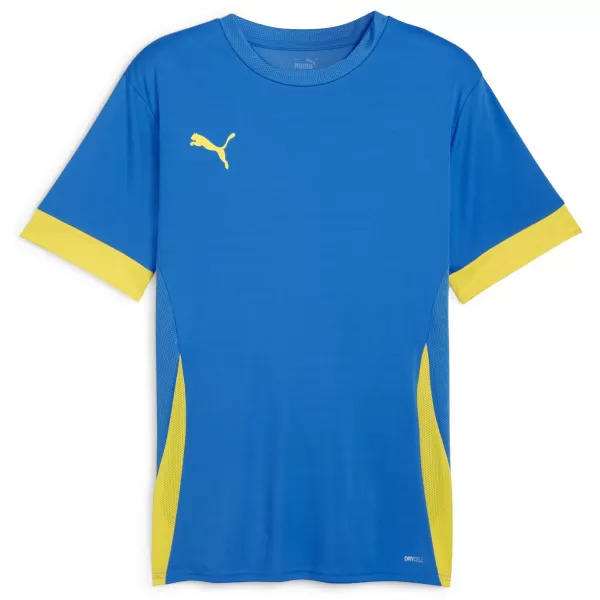  Tricou pentru bărbați PUMA TEAMGOAL MATCHDAY JERSEY 705747-16 E.BLU.LIMONADA/FASTER YELLOW 