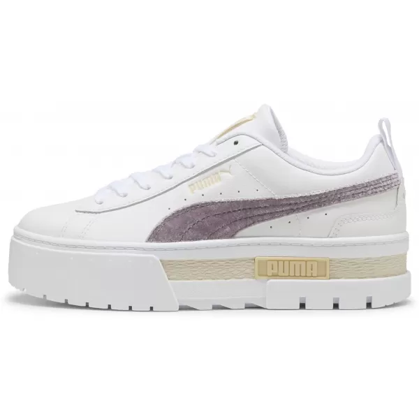  Adidași de damă PUMA MAYZE VELVET DREAM WNS 403326-01 PUMA ALB/GEM DE PRUNE 