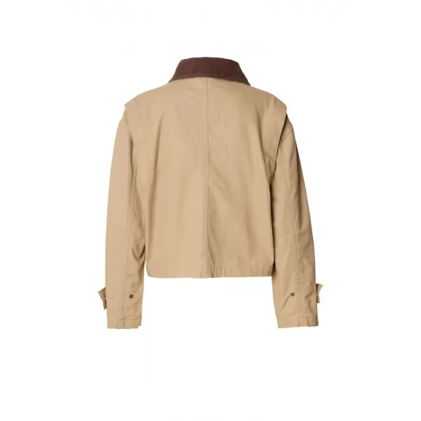  Geaca de dama URBAN CLASSICS TB7726 BEJ UNIUNE 