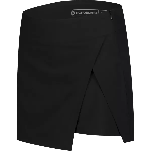  Fustă scurtă pentru femei NORDBLANC LIGHTNESS NBSSL8356 NEGRU 