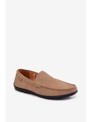 Mocasini pentru bărbați BIG STAR SHOES TT174201 BEJ