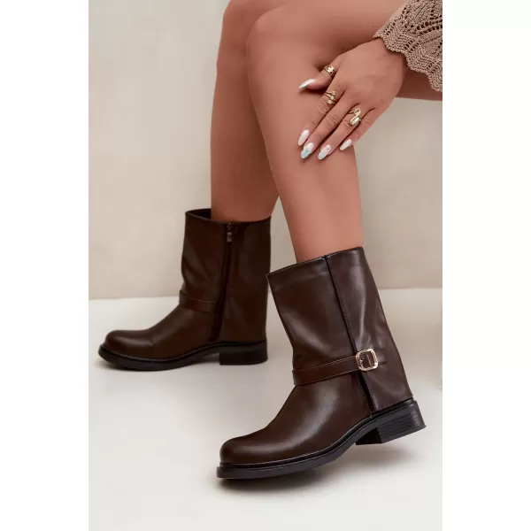  Botine de dama BOTO 5859 MARO 