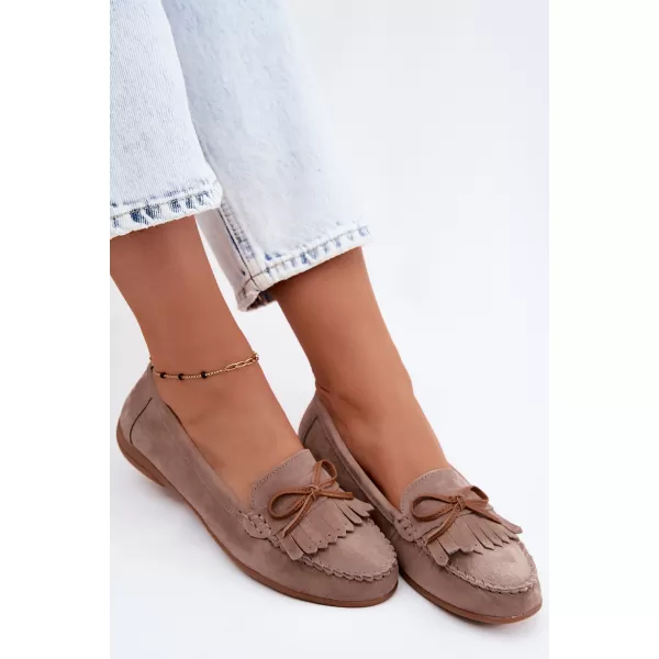  Mocasini de dama EVENTO 26PB18-9800 BEJ 