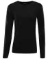 Tricou pentru femei ALPINE PRO THERMALA NEGRU