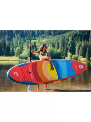 Placă cu vâsle SPINERA Sunset 106 PORTOCALE